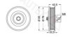 NISSA 1192777A10 Tensioner Pulley, v-ribbed belt